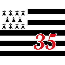 Drapeau Breton 35