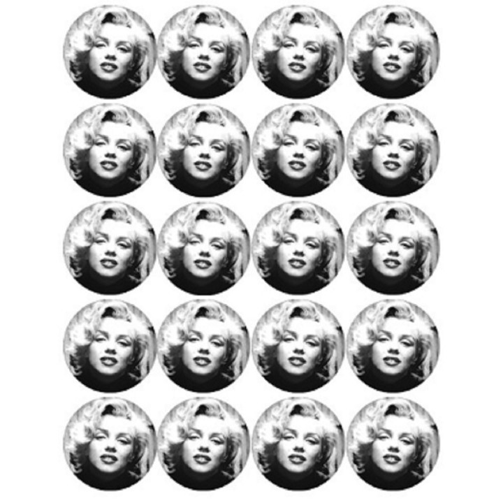 stickers / autocollant Marilyn Monroe