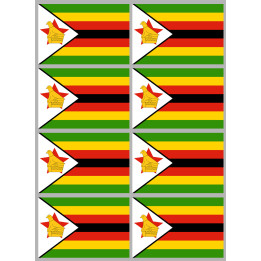 drapeau Zimbabwe