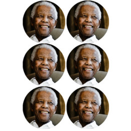 autocollant Nelson Mandela