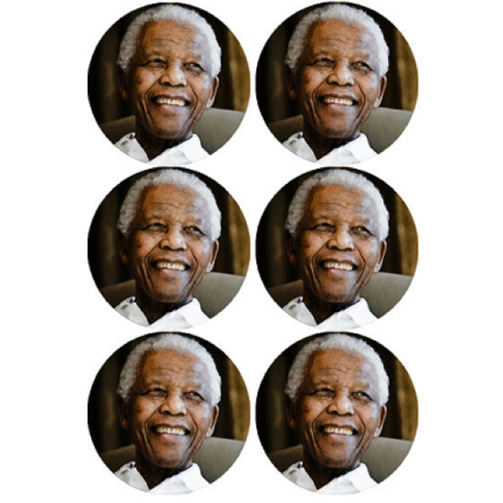 autocollant Nelson Mandela