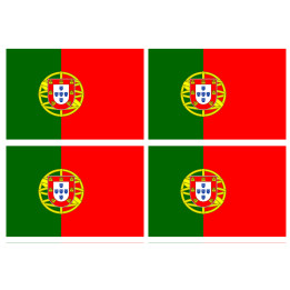 Stickers / autocollants drapeau Portugal 2