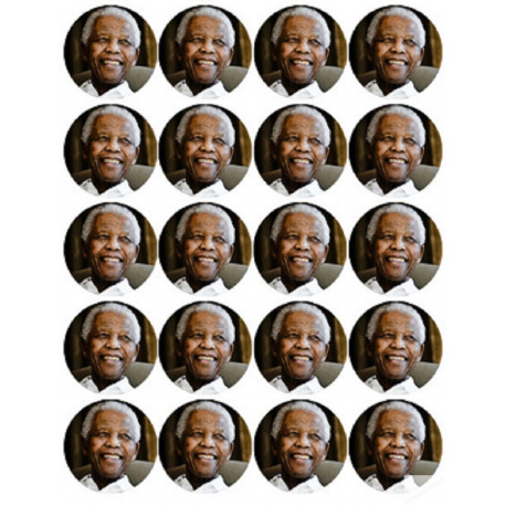 autocollant Nelson Mandela autocollant Nelson Mandela