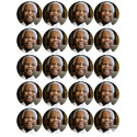 autocollant Nelson Mandela