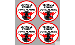 véhicule sous alarme