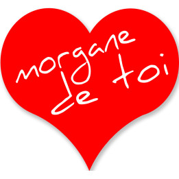 morgane de toi - 5x4,5cm - Sticker/autocollant