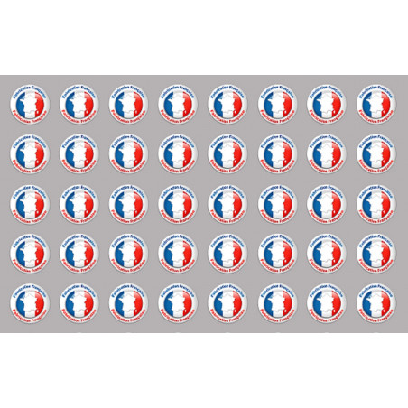Fabrication Française (40 fois 2cm) - Sticker/autocollant