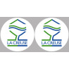la Creuse  (2fois 10cm) - Sticker/autocollant