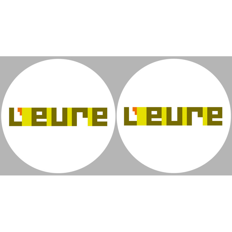 l'Eure (2fois 10cm) - Sticker/autocollant l'Eure (2fois 10cm) - Sticker/autocollant