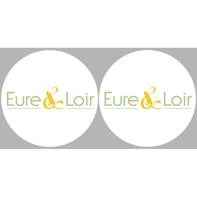 l'Eure et Loir (2fois 10cm) - Sticker/autocollant l'Eure et Loir (2fois 10cm) - Sticker/autocollant