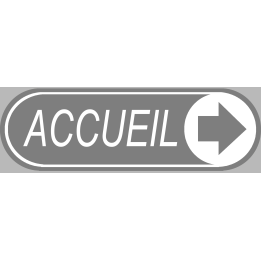 Accueil directionnel vers la droite (19x6cm) - Sticker/autocollant