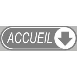 Accueil directionnel vers le bas (19x6cm) - Sticker/autocollant