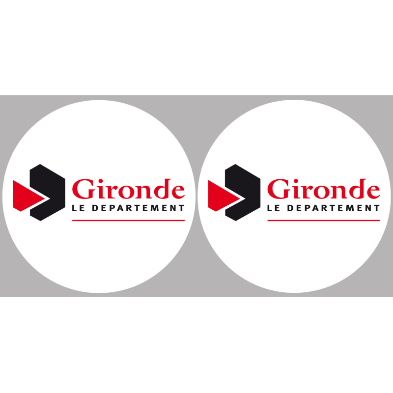 la Gironde (2fois 10cm) - Sticker/autocollant