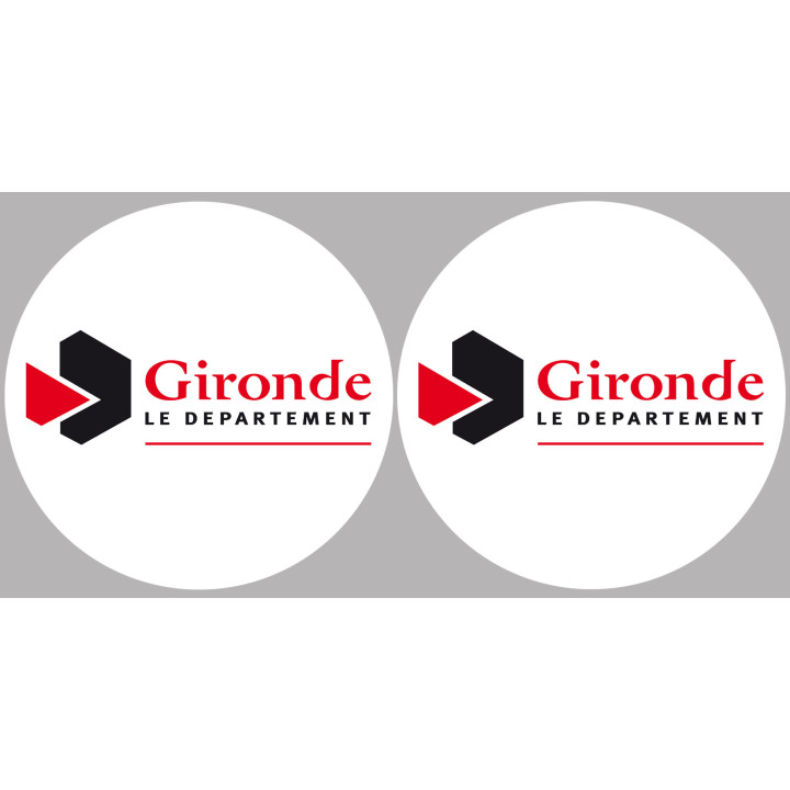 la Gironde (2fois 10cm) - Sticker/autocollant