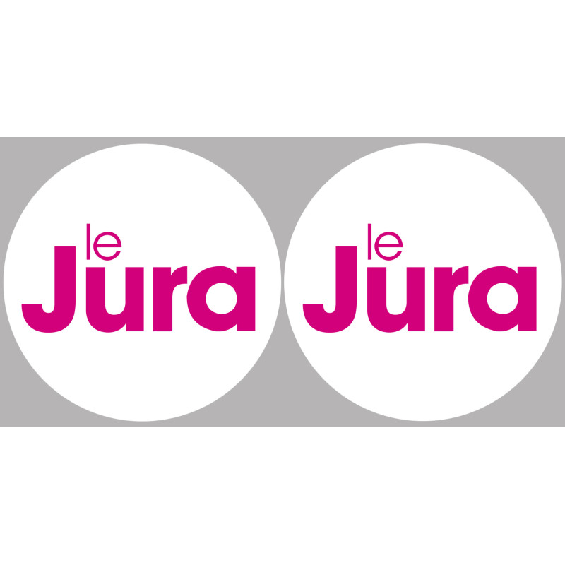 le Jura (2fois 10cm) - Sticker/autocollant le Jura (2fois 10cm) - Sticker/autocollant