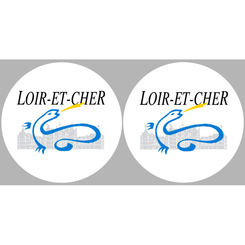 le Loir et Cher (2fois 10cm) - Sticker/autocollant le Loir et Cher (2fois 10cm) - Sticker/autocollant
