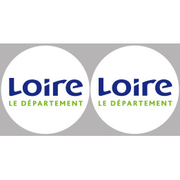 la Loire (2fois 10cm) - Sticker/autocollant