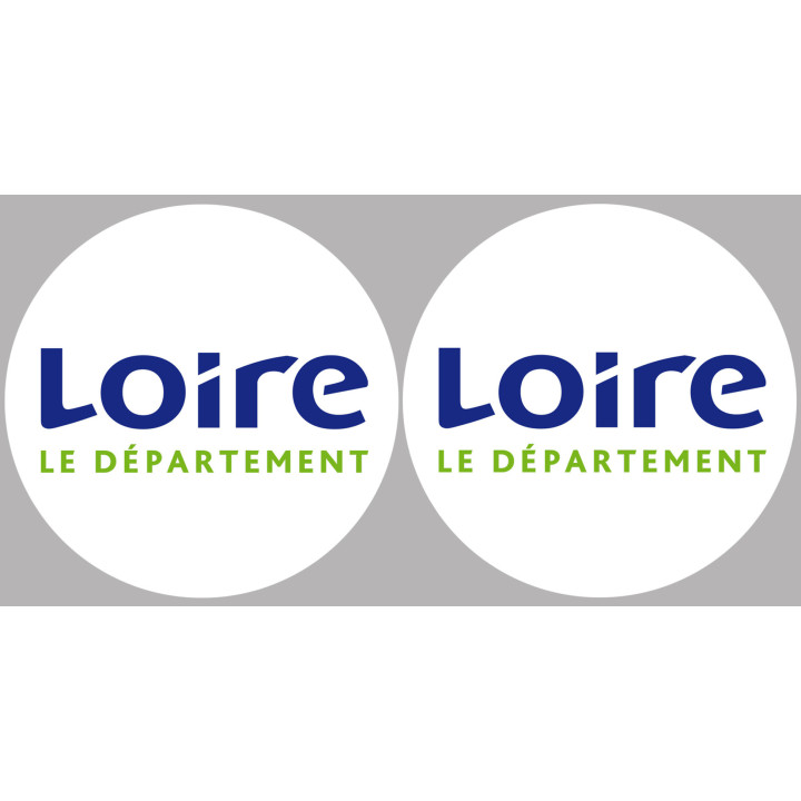 la Loire (2fois 10cm) - Sticker/autocollant