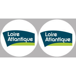 la Loire Atlantique (2fois 10cm) - Sticker/autocollant