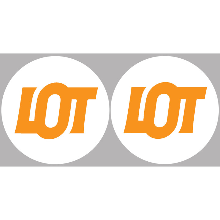 le Lot (2fois 10cm) - Sticker/autocollant