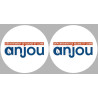 Département 49 l'Anjou (2 fois 10cm) - Sticker/autocollant
