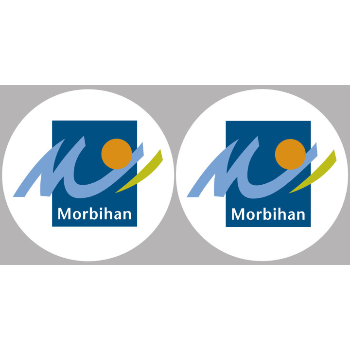 le Morbihan (2fois 10cm) - Sticker/autocollant
