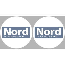 le Nord (2fois 10cm) - Sticker/autocollant