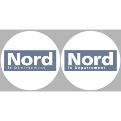le Nord (2fois 10cm) - Sticker/autocollant