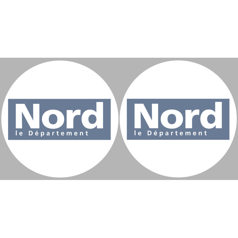 le Nord (2fois 10cm) - Sticker/autocollant