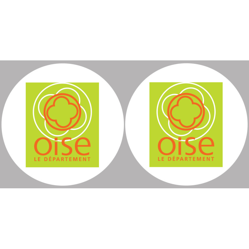 l'Oise (2fois 10cm) - Sticker/autocollant l'Oise (2fois 10cm) - Sticker/autocollant