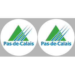 le Pas-de-Calais (2fois 10cm) - Sticker/autocollant