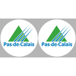 le Pas-de-Calais (2fois 10cm) - Sticker/autocollant