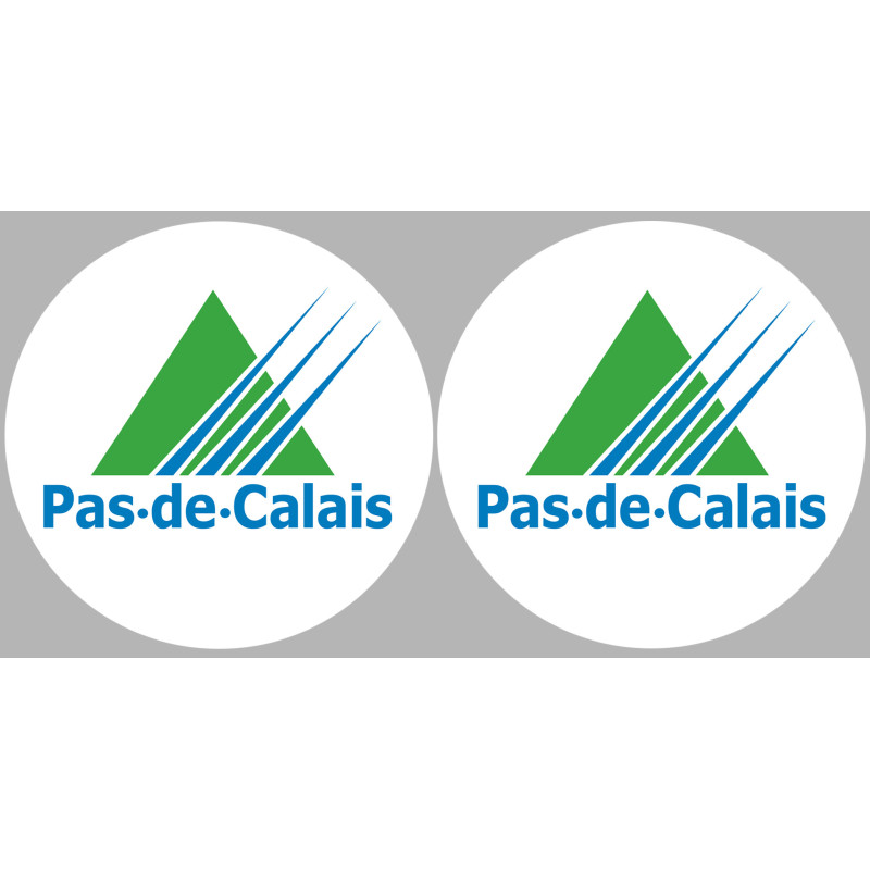 le Pas-de-Calais (2fois 10cm) - Sticker/autocollant le Pas-de-Calais (2fois 10cm) - Sticker/autocollant