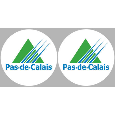 le Pas-de-Calais (2fois 10cm) - Sticker/autocollant