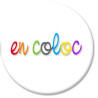 En coloc coloré (10cm) - Sticker/autocollant