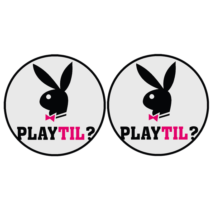Playtil (2 fois 9cm) - Sticker/autocollant Playtil (2 fois 9cm) - Sticker/autocollant