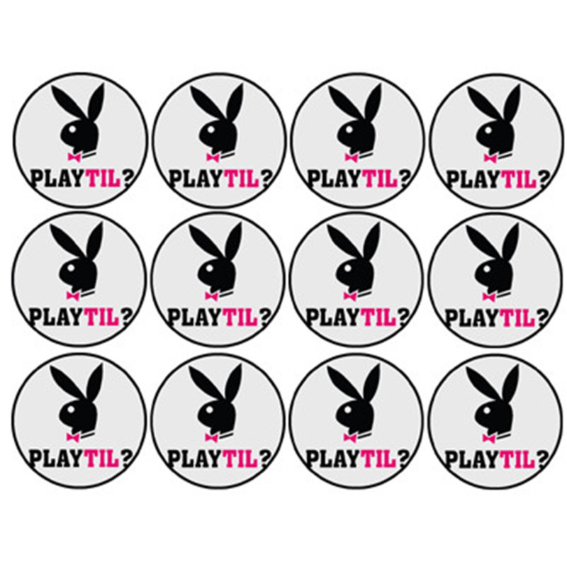 Playtil (12 fois 5cm) - Sticker/autocollant Playtil (12 fois 5cm) - Sticker/autocollant
