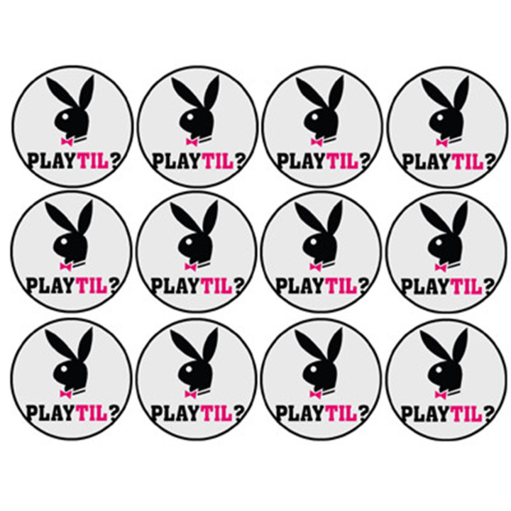 Playtil (12 fois 5cm) - Sticker/autocollant