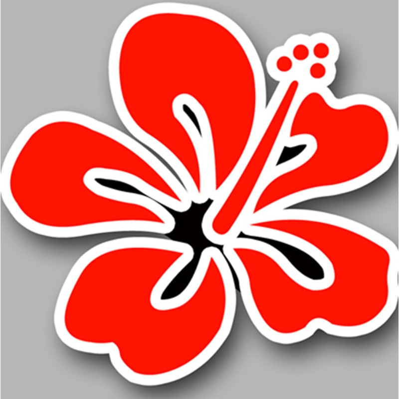 Repère fleur 7 - 10cm - Sticker/autocollant Repère fleur 7 - 10cm - Sticker/autocollant