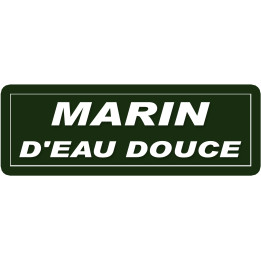 marin d'eau douce - 29,5x10,5cm - Sticker/autocollant