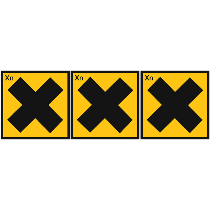 Nocif (3 fois 5x5cm) - Sticker/autocollant