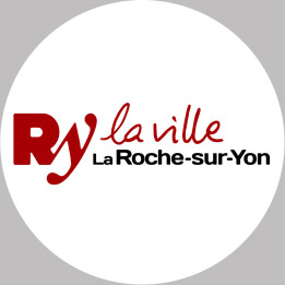 La Roche-sur-Yon - 15x15cm - Sticker/autocollant