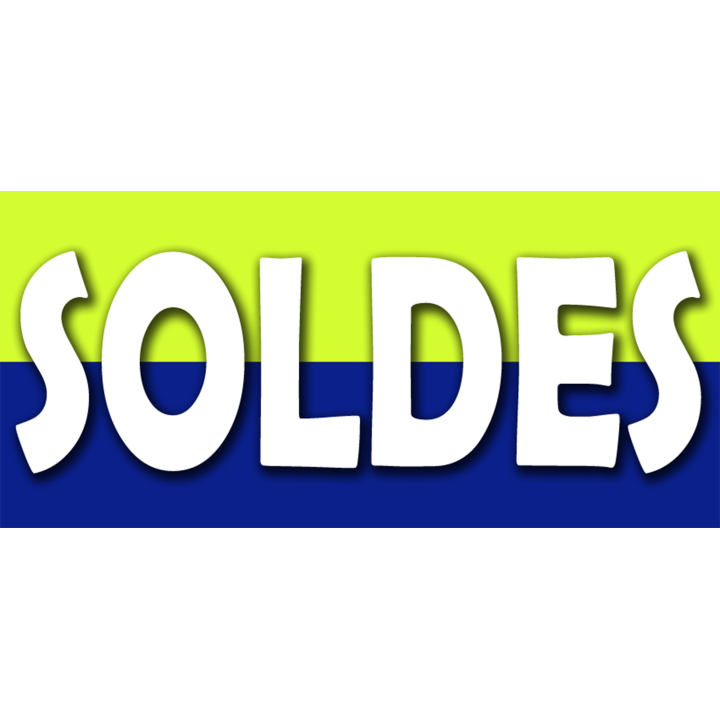 SOLDES V5 - 30x14cm - Sticker/autocollant