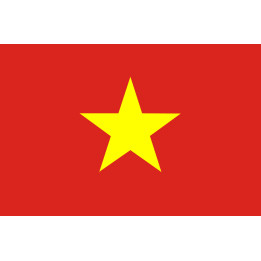 Drapeau Viet Nam - 5x3,3cm - Sticker/autocollant