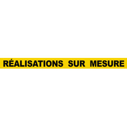 RÉALISATION SUR MESURE (60x5cm) - Sticker/autocollant