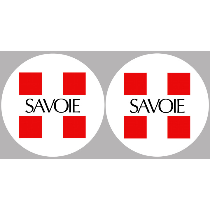 la Savoie (2fois 10cm) - Sticker/autocollant