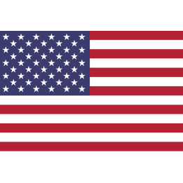 Drapeau États-Unis (5x3.3cm) - Sticker/autocollant