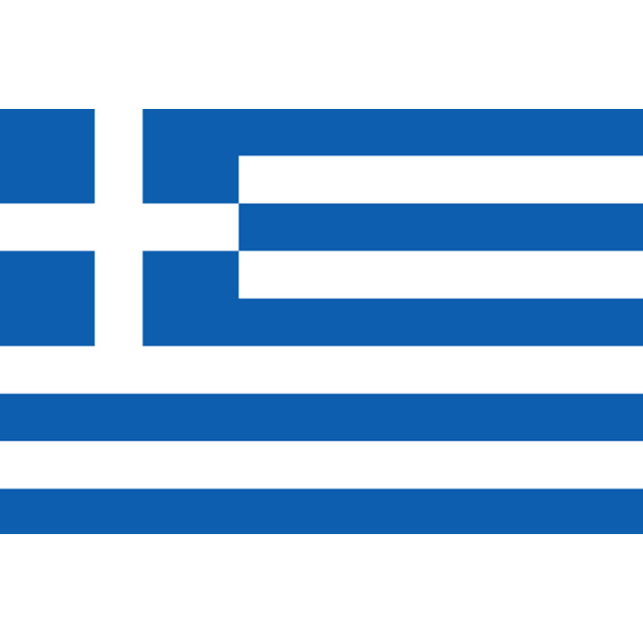 Drapeau Grèce (15x10cm) - Sticker/autocollant