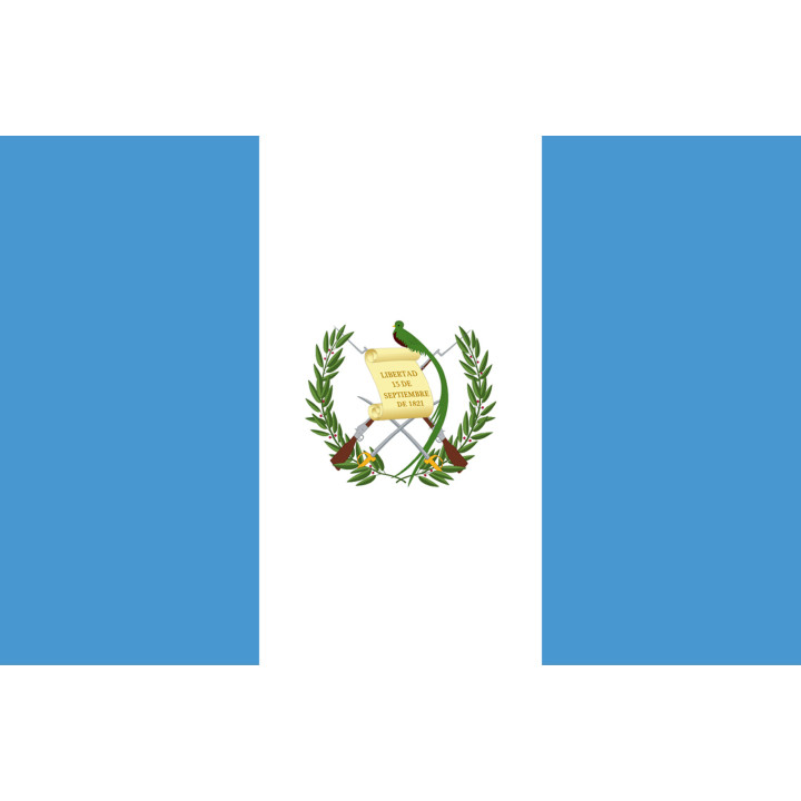 Drapeau Guatemala (15x10cm) - Sticker/autocollant