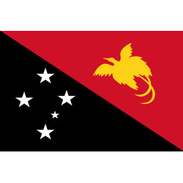 Drapeau Papouasie-Nouvelle-Guinée (5x3.3cm) - Sticker/autocollant
